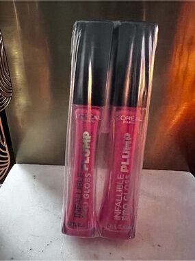 L'Oreal Infallible Pro Gloss Plump Duo - 602 Sheet Blossom
